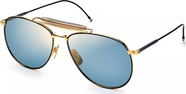 Gold Titanium Sunglasses