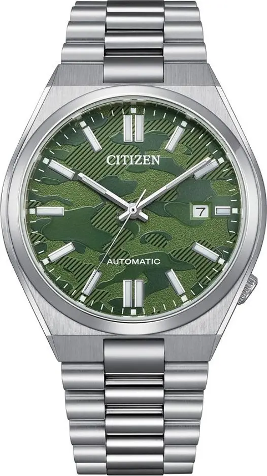 Gray Stainless Steel Dress Watch