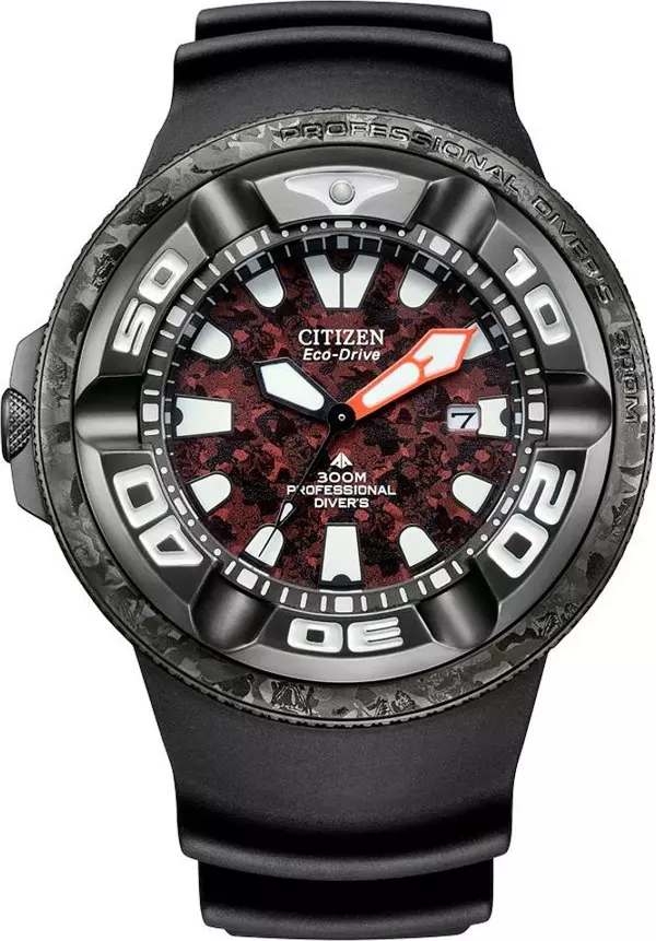 Black Rubber Sport Watch