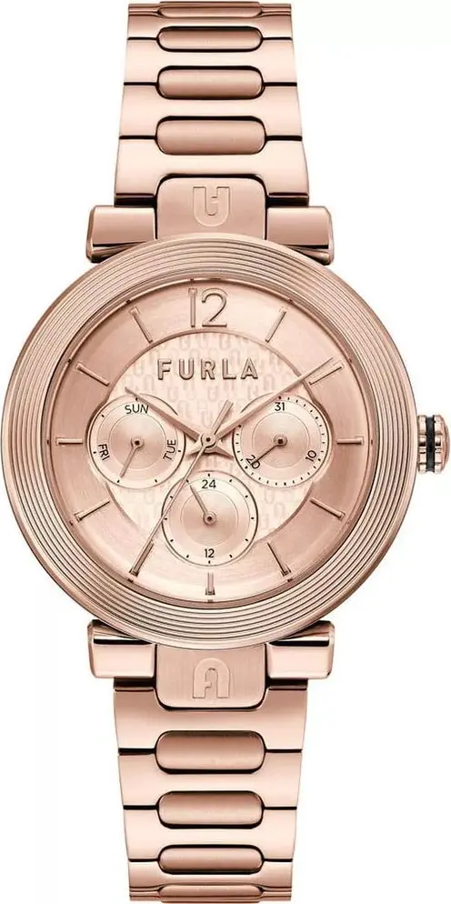 Multicolor Stainless Steel Dress Watch