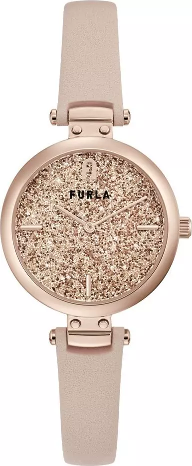 Multicolor Leather Dress Watch