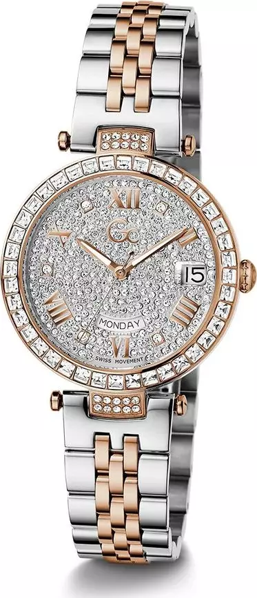 Gray Stainless Steel Dress Watch
