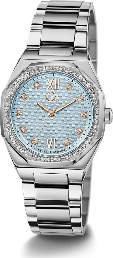 Gray Stainless Steel Dress Watch