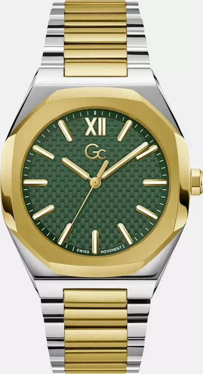 Gold Stainless Steel Dress Watch