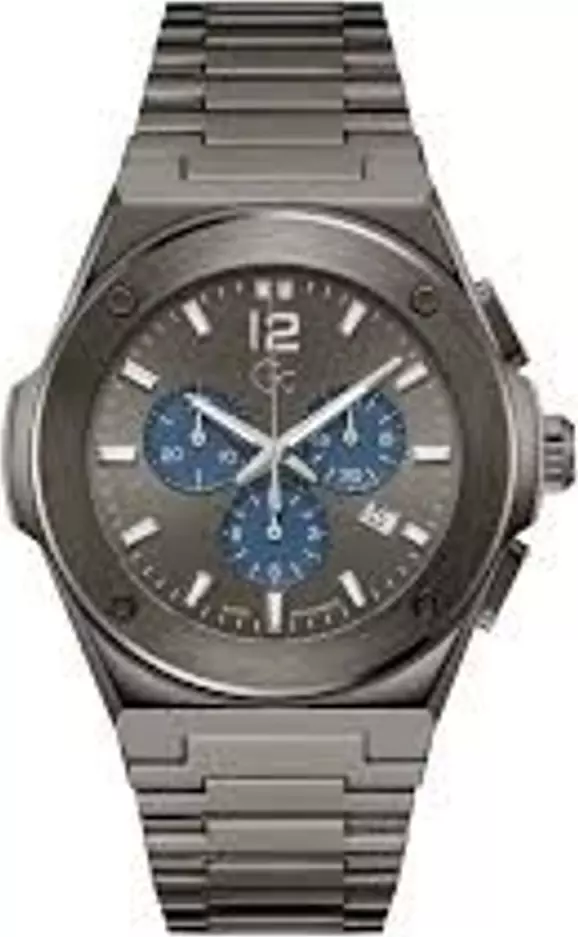 Gray Stainless Steel Dress Watch