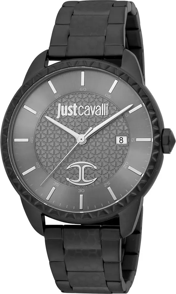 Black Stainless Steel Dress Watch