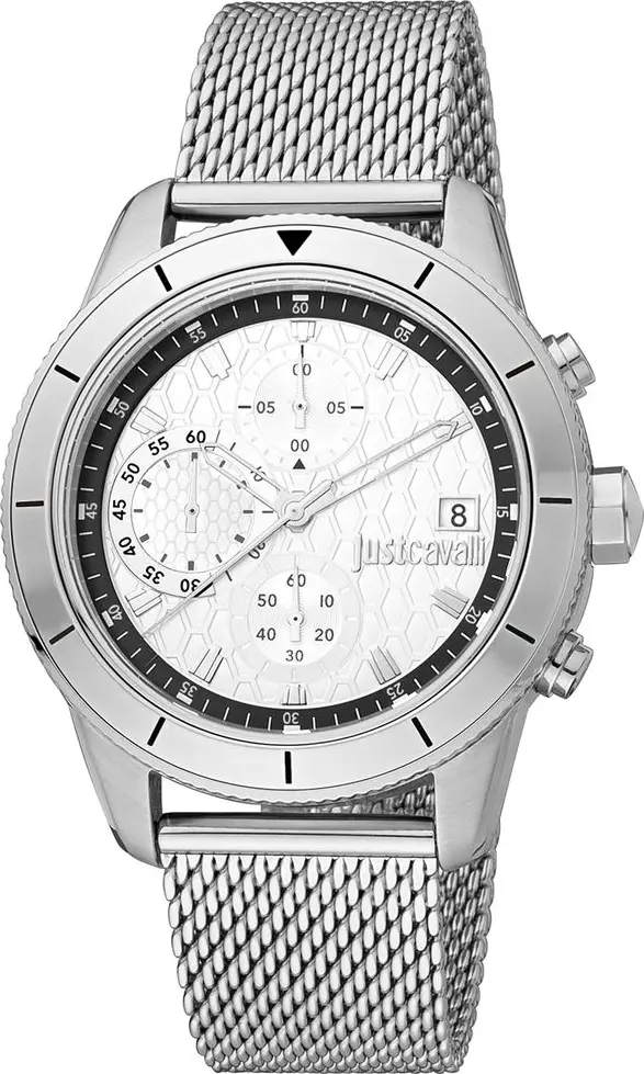 Gray Stainless Steel Bracelet Watch