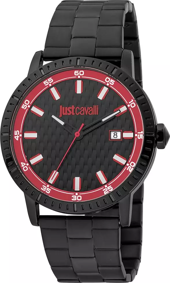 Black Stainless Steel Dress Watch