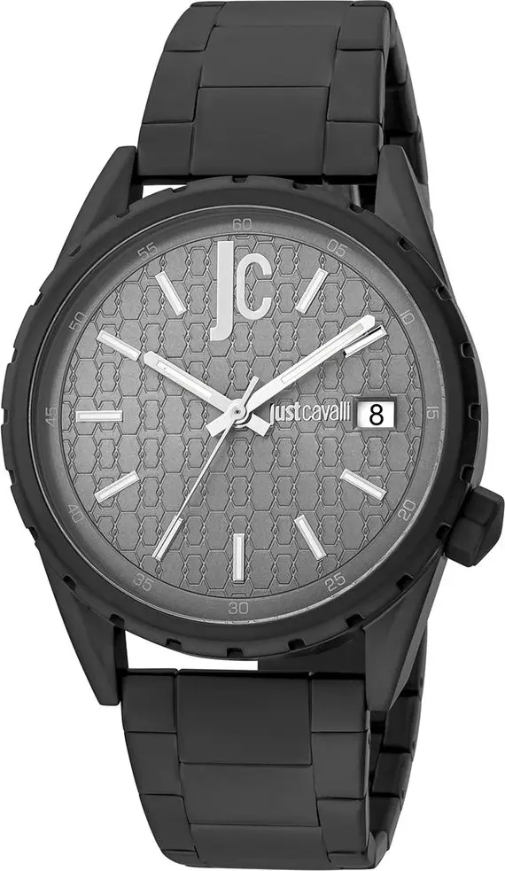 Black Stainless Steel Dress Watch