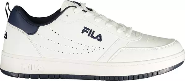 White Polyurethane Men Sneaker