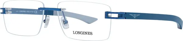 Blue Metal Glasses (Frames)