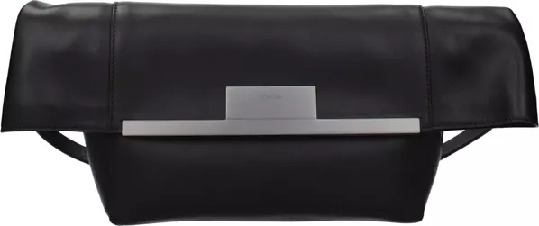 Black Leather Shoulder Bag