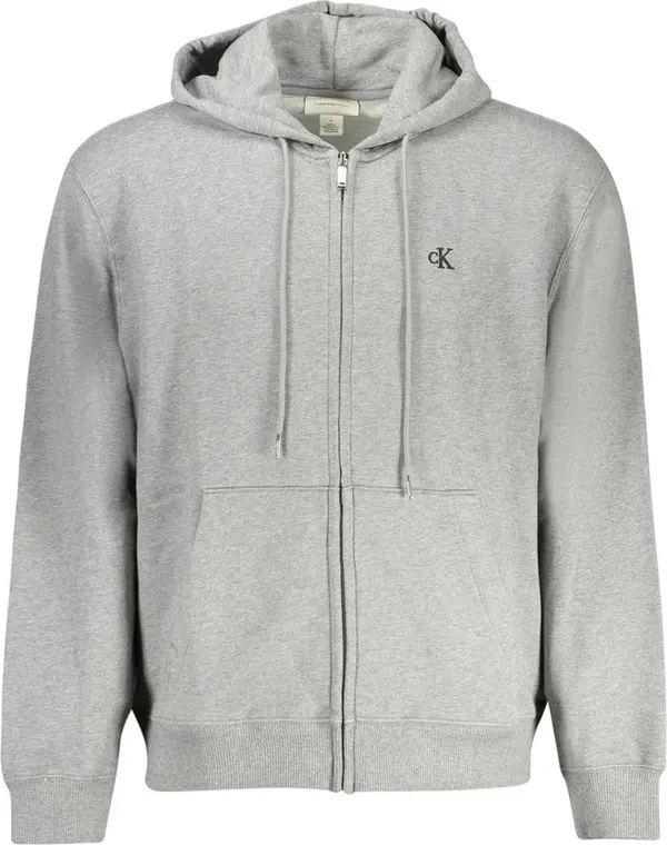 Grigio Cotton Men Sweatshirt
