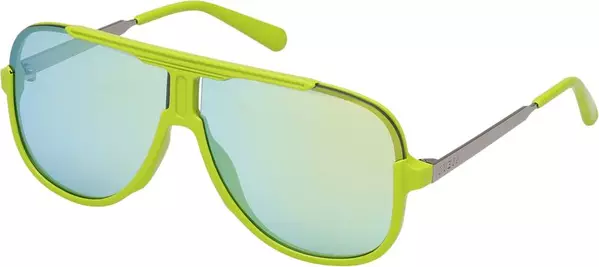 Bicolor Resin Sunglasses