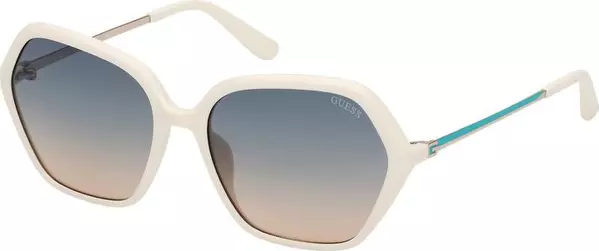 White Resin Sunglasses