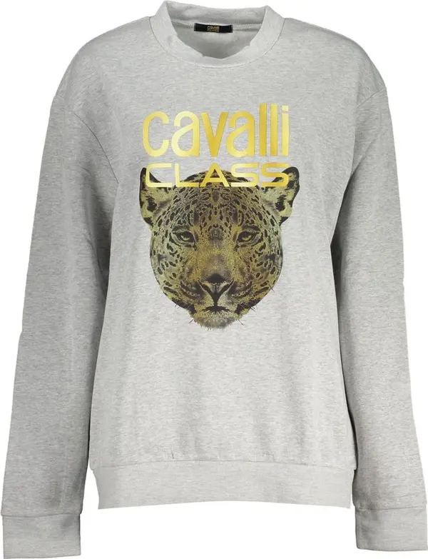 Grigio Polyester Woman Sweatshirt