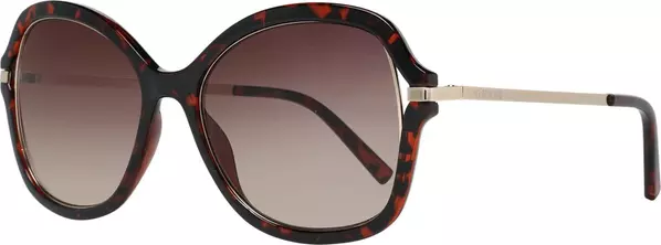 Brown Metal & Plastic Sunglasses