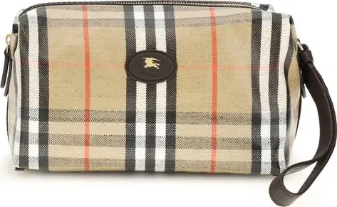 Beige Cotton Wallet