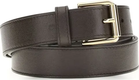 Brown Calf Leather Bos Taurus Regular Belt