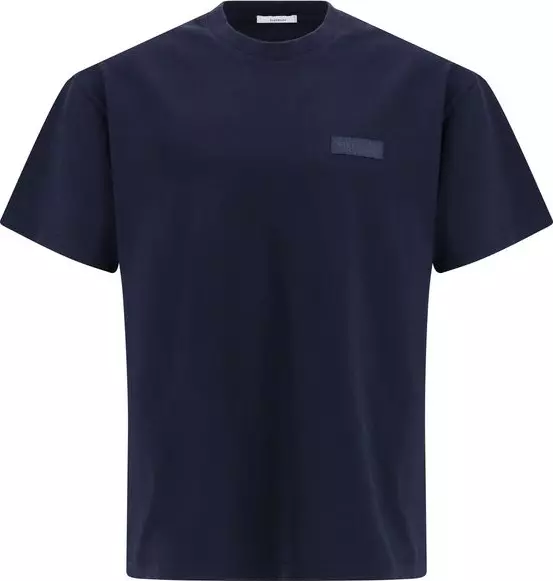 Blue Cotton T-Shirt
