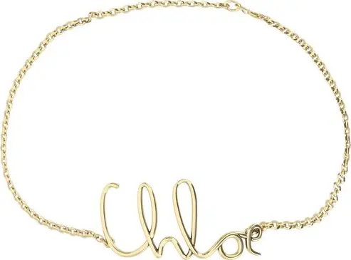 Gold Brass Thin Belt