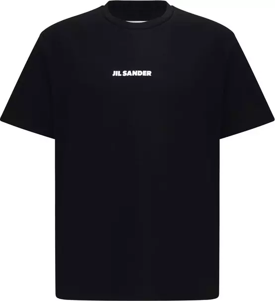 Black Cotton T-Shirt