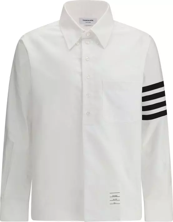 White Cotton Dress Shirt