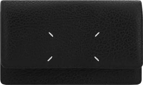 Black Calf Leather Bos Taurus Wallet
