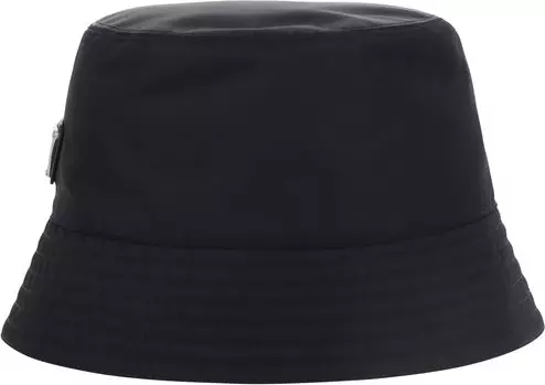 Black Polyamide Bucket Hat