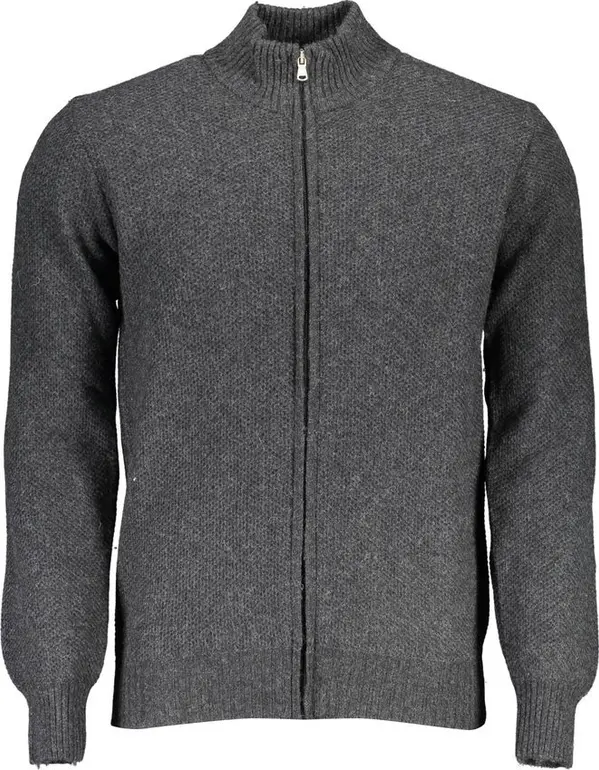 Grigio Wool Men Cardigan