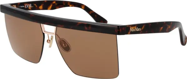 Brown Plastic Sunglasses