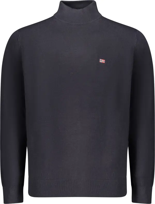 Blue Wool Men's Sweater