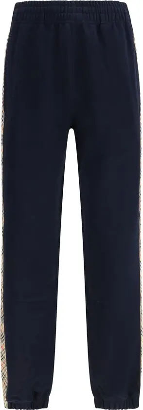 Blue Cotton Joggers (Workout Pants)