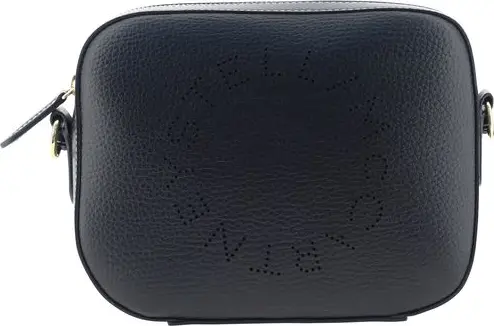 Black Polyethylene Shoulder Bag