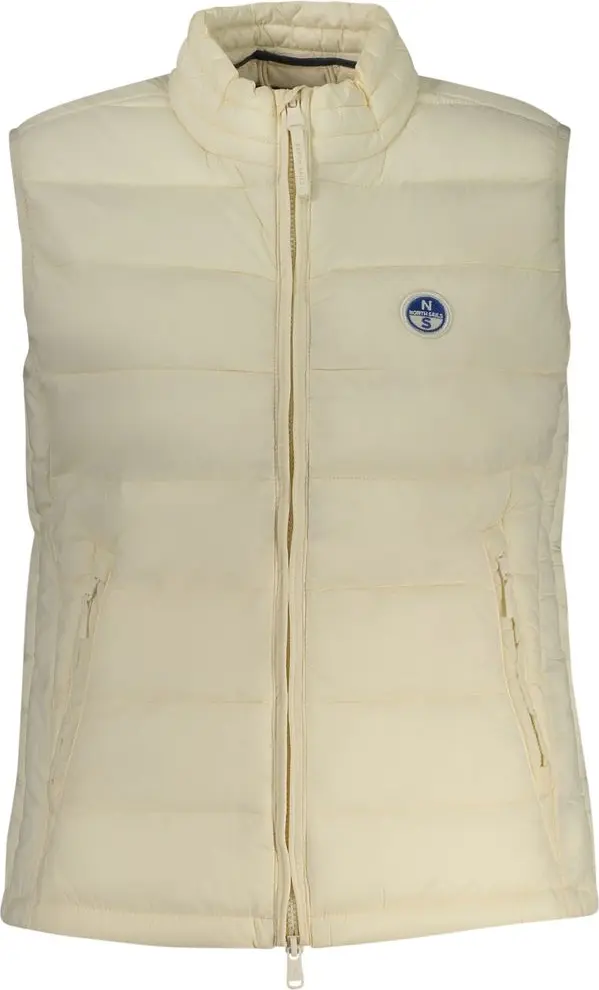 Bianco Polyester Woman Vest