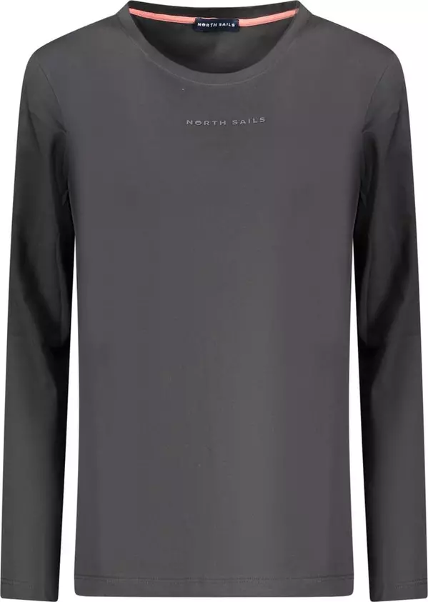 Black Cotton Women T-Shirt