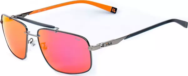Gray Metal Sunglasses
