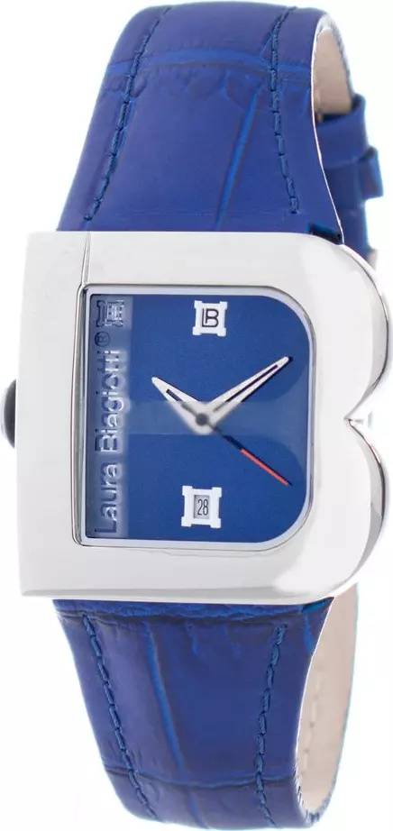 Purple Leather Dress Watch