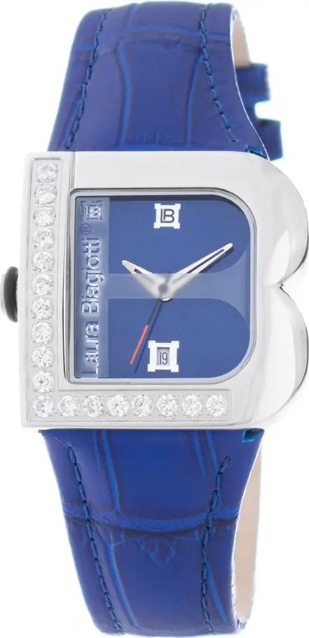 Purple Leather Dress Watch