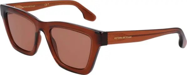 Brown Injected Sunglasses