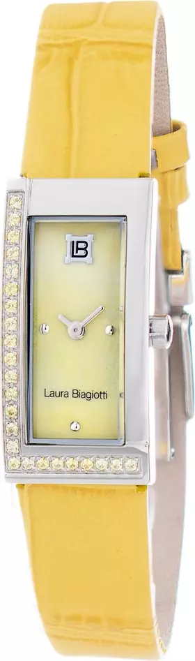 Bicolor Leather Dress Watch