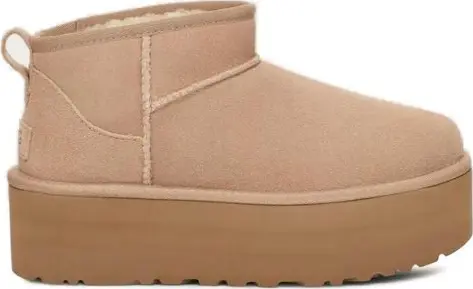 Beige Suede Leather Ankle Boots