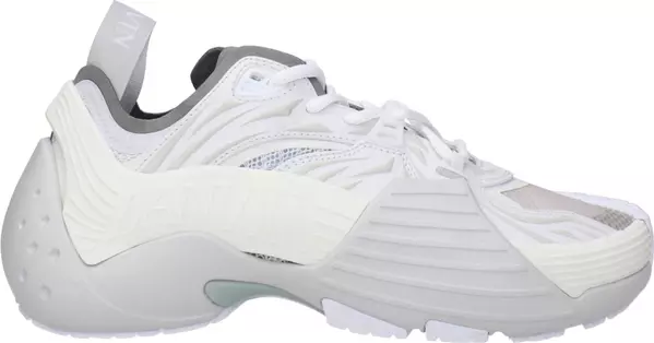 White Leather Athletic Sneakers