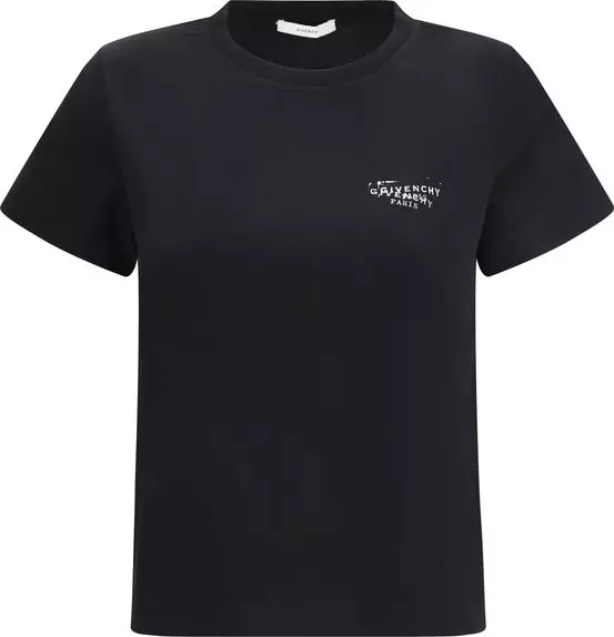 Black Cotton T-Shirt