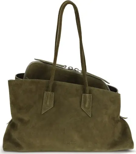 Bicolor Calf Leather Bos Taurus Shoulder Bag