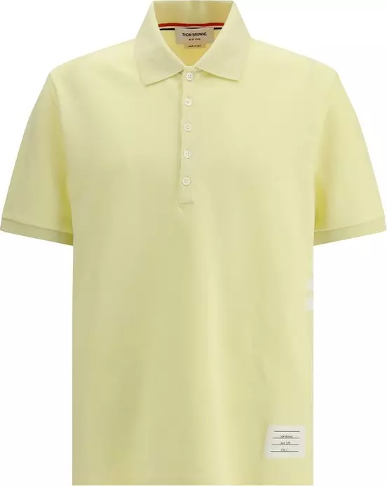 Bicolor Cotton Polo Shirt