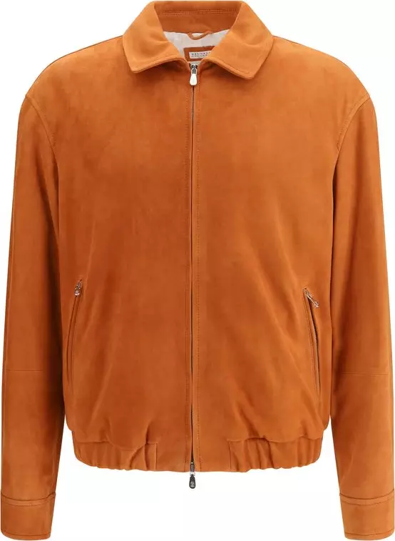 Multicolor Calf Leather Bos Taurus Leather Jacket