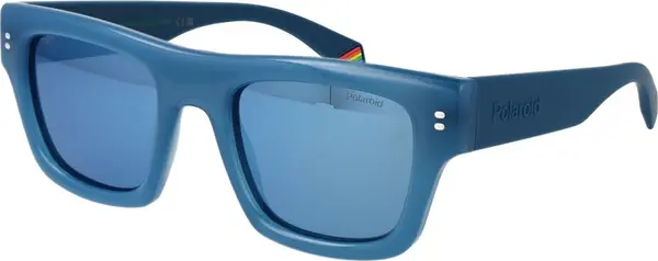 Blue Plastic Sunglasses