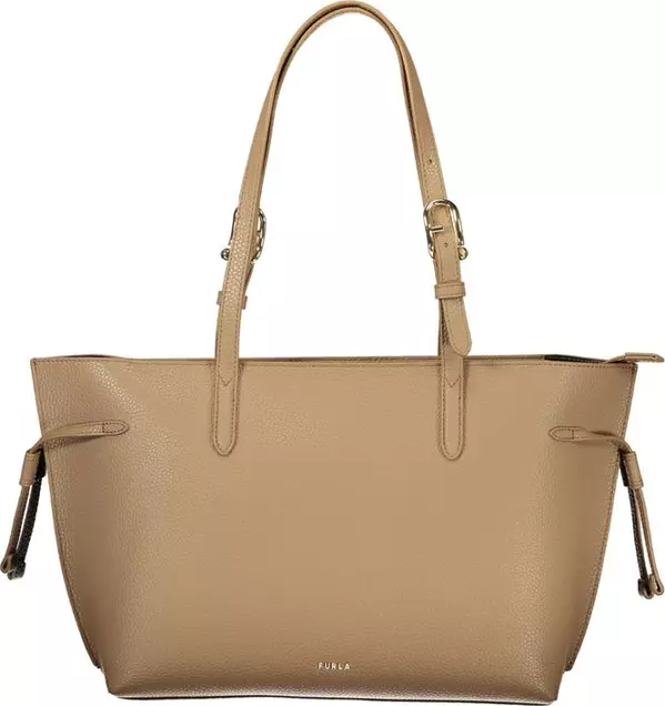 Marrone Leather Woman Handbag