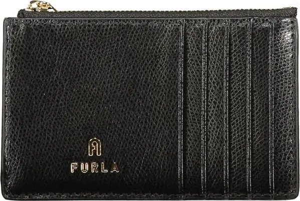 Black Leather Women Wallet